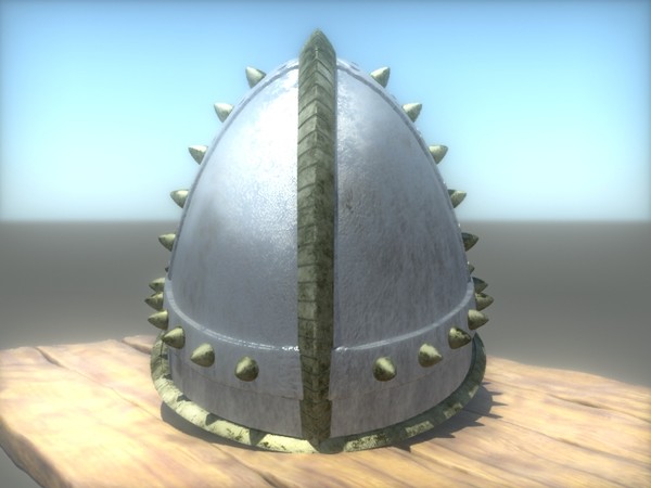 medieval helmet max - Helmet by SuIXo
